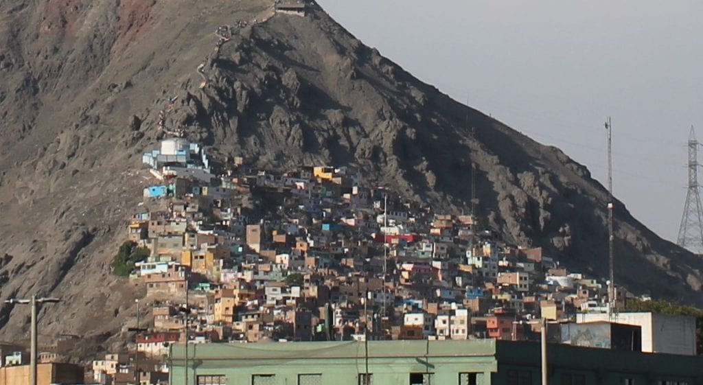 Image of poor section of Rimac district